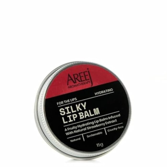 Areej Lip Balm with Strawberry Flavor - 15 gm