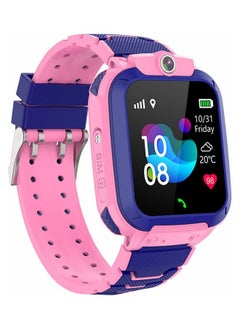 IAF 260.0 mAh Q12 Kids Smart Watch Phone with LBS Tracking and SIM Card Support Blue  - Image 1