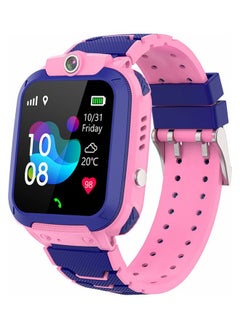IAF 260.0 mAh Q12 Kids Smart Watch Phone with LBS Tracking and SIM Card Support Blue  - Image 2