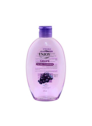 ENJOY Grape Facial Cleanser 225ml – Deep Cleansing & Hydrating | Removes Dirt, Oil & Makeup | Antibacterial & Refreshing - pzsku/Z3FD67F100828DC4262C0Z/45/1746194115/1cc72ae7-c430-406a-8782-42956d941a6b