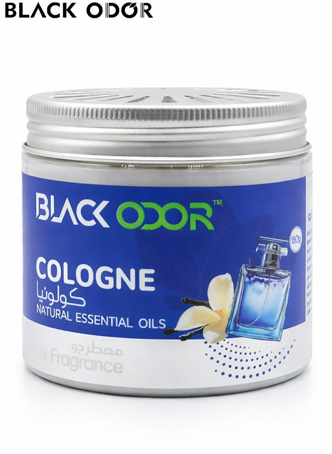 3  pcs COLOGNE  Air Freshener Jar – Natural Essential Oils Car & Room Fragrance, Long Lasting Gel Formula, Spill Resistant Twist Lid, Dashboard & Cup Holder Use - Image 5