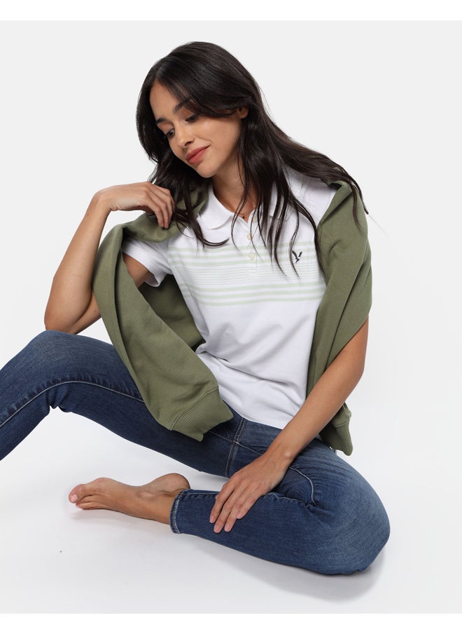 American Eagle - AE Striped Polo Shirt - Image 1