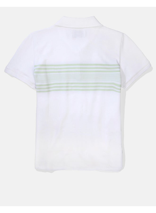 American Eagle - AE Striped Polo Shirt - Image 1