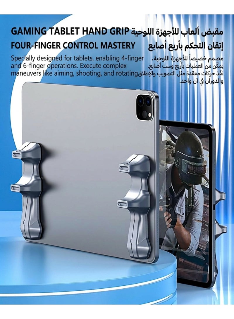 Gaming Handle for iPad & Android Tablets, Anti-Slip Silicone Gamepad Grip for Tablet, Game Controller for PUBG, for Knives Out, for Rules of Survival - Image 3