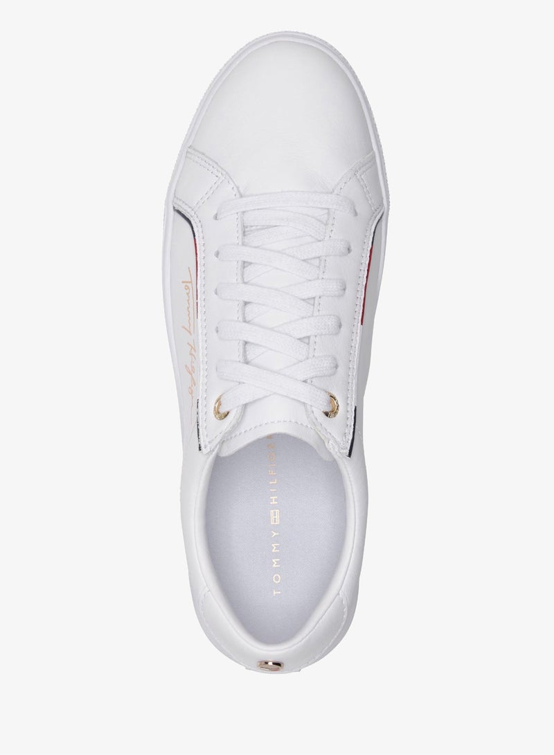 TOMMY HILFIGER Signature Cupsole Sneakers - Image 5