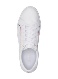 Women's Signature Cupsole Trainers - Leather, White - pzsku/Z3FD698E89FBB52672C6CZ/45/_/1738738042/15ae686f-3906-44df-8d1c-78019d790a96