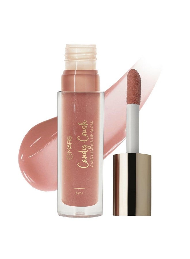 مارس ملمع الشفاه الملون MARS Candylicious للنساء | مرطب وذو لمعان عالي | خفيف الوزن | غير لزج | غني بفيتامين E وحمض الهيالورونيك وإستر الأفوكادو (4.0 مل) (01-CANDY CRUSH) - Image 1