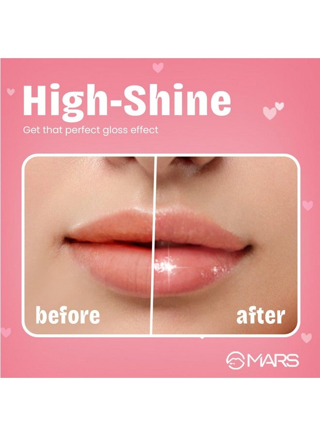 مارس ملمع الشفاه الملون MARS Candylicious للنساء | مرطب وذو لمعان عالي | خفيف الوزن | غير لزج | غني بفيتامين E وحمض الهيالورونيك وإستر الأفوكادو (4.0 مل) (01-CANDY CRUSH) - Image 5