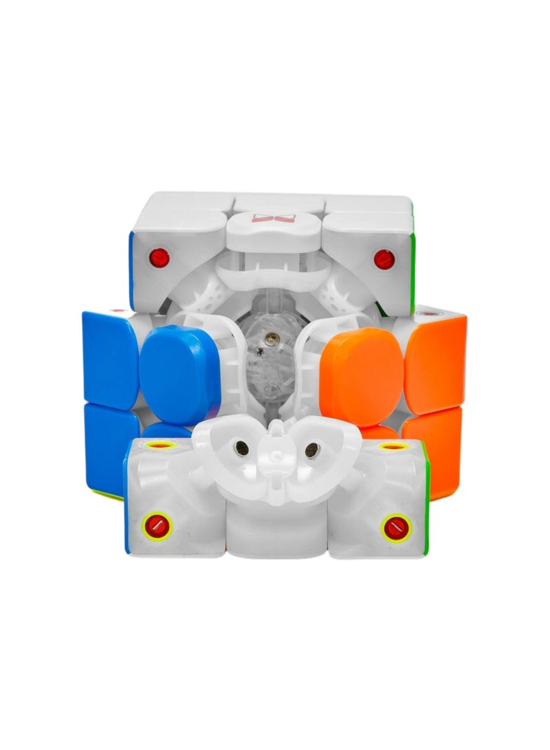 QiYi Qiyi Tornado V4 3X3 Magnetic SpeedCube Pioneer UV Coated, 55.5mm, MagLev Technology, For Kids and Adults  - Image 5