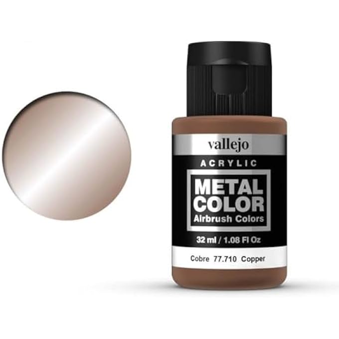 Vallejo ACRYLICOS VJ77710 32 ML"COPPER" METAL COLOR - Image 3