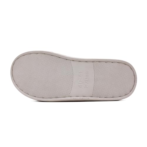 VRITRAZ Women’s Furry Warm Winter Slippers | Soft Plush Indoor Slides | Comfy Anti-Skid Home Footwear (Pink, Size 7) - Image 5