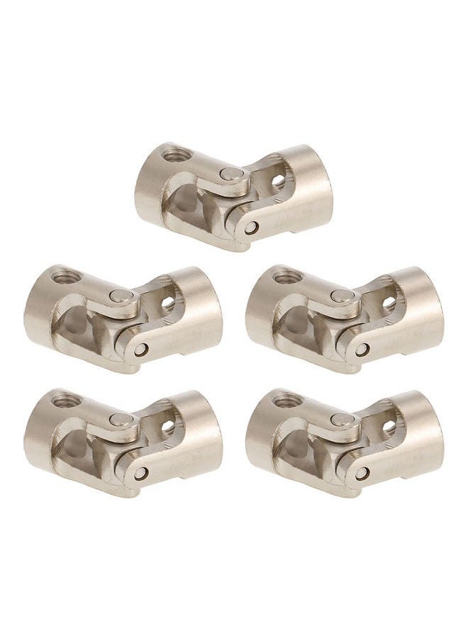 NIBEMINENT 5-Piece Stainless Steel Universal Joint Cardan Couplings Set  - Image 2