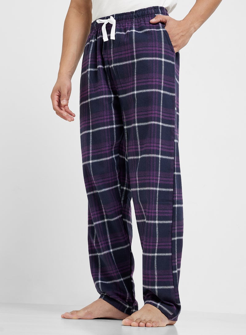 Seventy Five Checked Pyjama  - Image 1