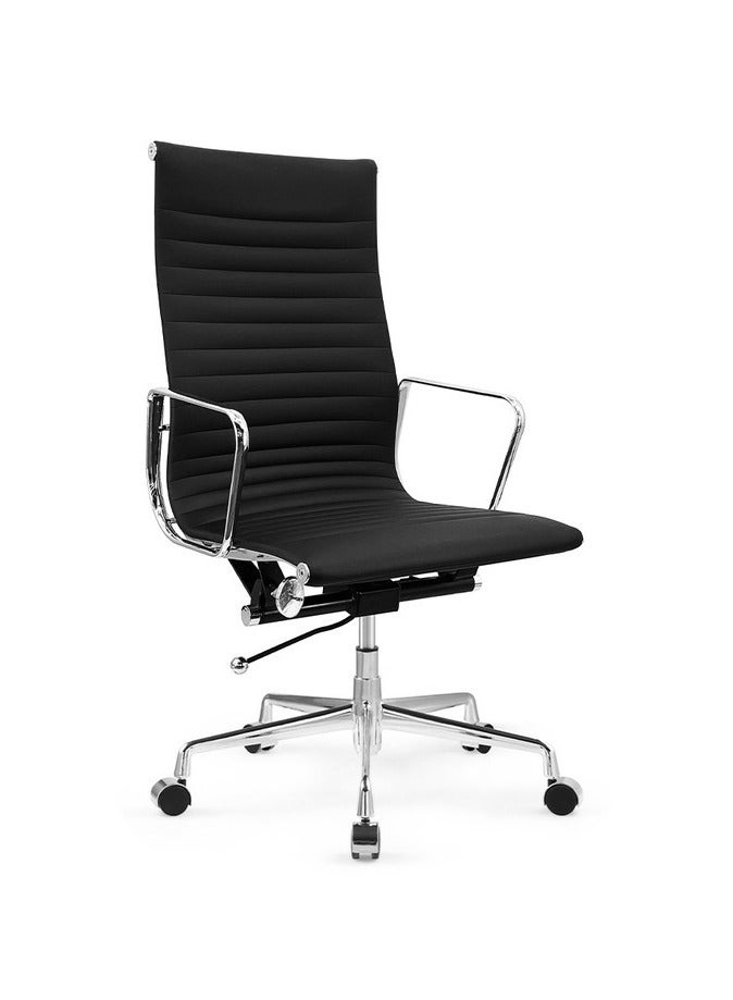 AMFAH Meeting Chair – ORIENTAL HB | High Back Design with Chromed Iron Frame | Heavy Duty Mechanism & Aluminium Alloy Base - Image 2