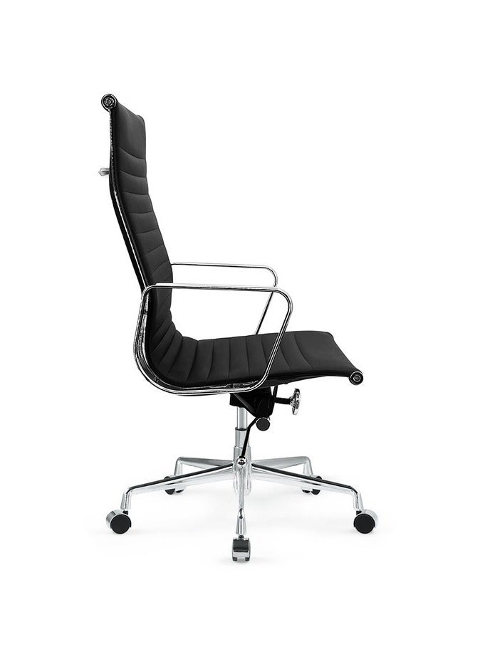 AMFAH Meeting Chair – ORIENTAL HB | High Back Design with Chromed Iron Frame | Heavy Duty Mechanism & Aluminium Alloy Base - Image 3
