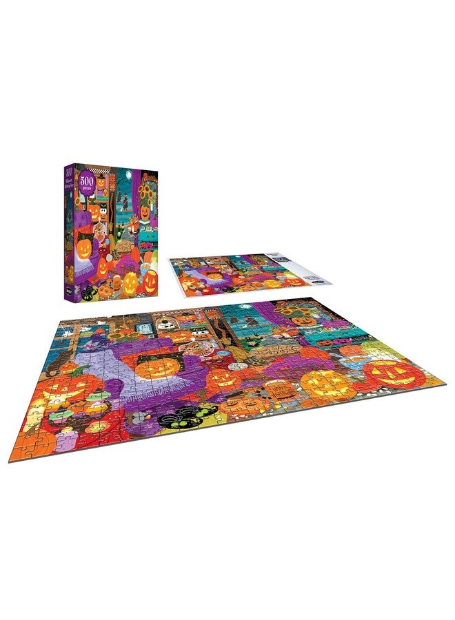 RoseArt - Witching Hour - 500 Piece Halloween Jigsaw Puzzle - Spooky Seasonal Fun for Adults - Image 3