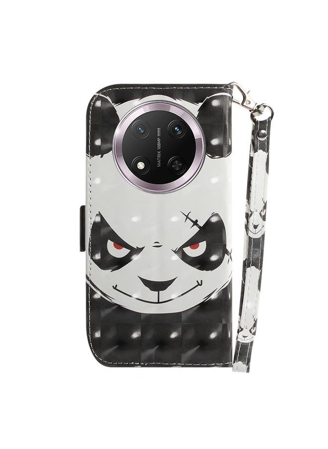 Zaboon Case For Honor X9c 3D Colored Horizontal Flip Leather Phone Case  - Image 3