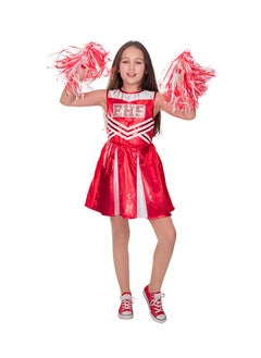 Disney High School Musical Wildcat Cheerleader Girls Costume