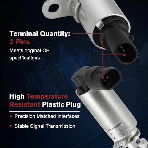 KacuYelin 918033 918034 Engine Variable Valve Timing VVT Solenoid Oil Control Valve Solenoid Compatible with Hyundai Elantra Kona Sonata Tucson Veloster Kia Forte Forte5 Soul Seltos Optima 20122024 2PCS - Image 3