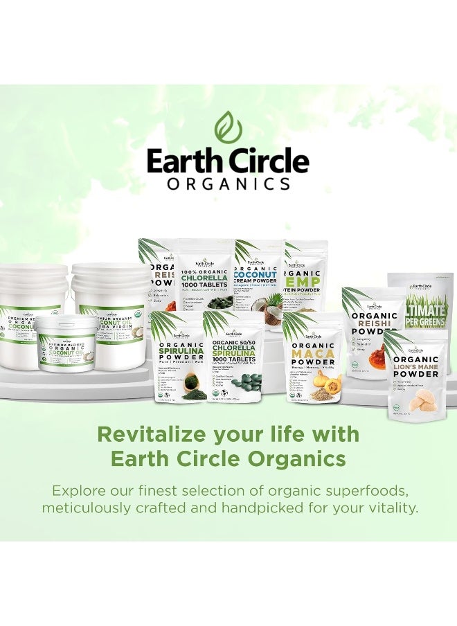 Earth Circle Organics - Earth Circle Organics Premium Chlorella - 1000 Tablets - Image 1