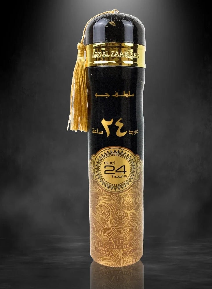 Ard Al Zaafaran Oud 24 Hours Air Freshener,300ml - Image 1