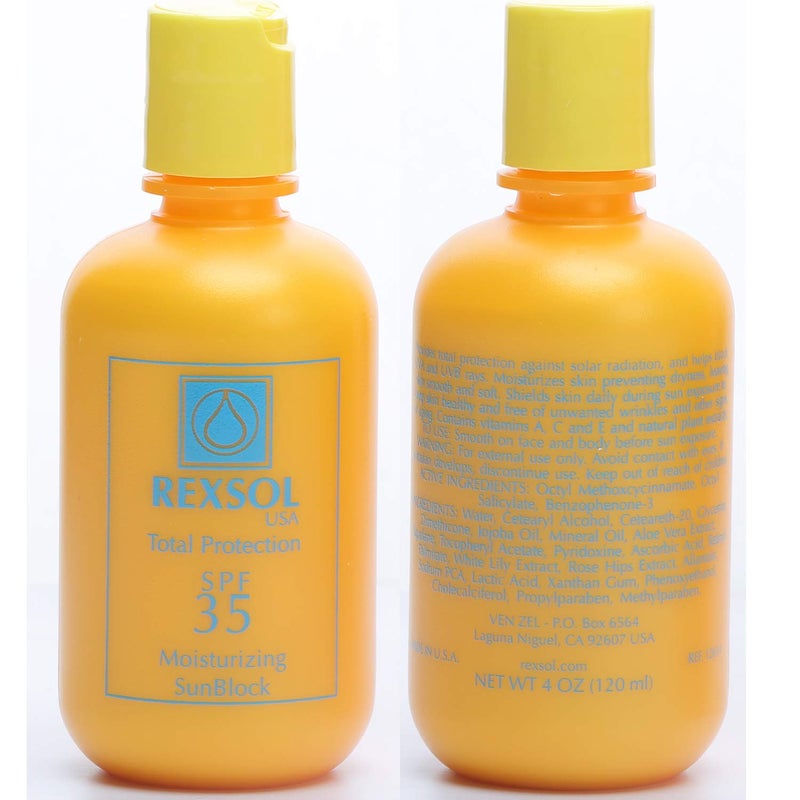 REXSOL Total Protection SPF 35 Moisturizing SunBlock - Image 3