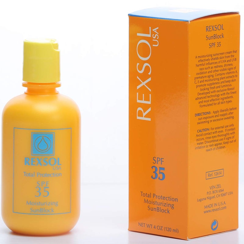 REXSOL Total Protection SPF 35 Moisturizing SunBlock - Image 1