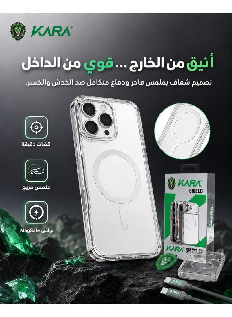 كارا iPhone 17 Pro Case, Transparent Case, Full Protection, Camera Lens Protection, Shockproof Case, Wireless Charging, MagSafe Compatible, Soft TPU, Explosion Proof, 360 Protection, Luxury Case, Protective Cover 17 Pro, iPhone Accessories, Scratch-Resistant Case, Premium Transparent Case, Integrated Protection, Break-Resistant iPhone Case, Matte Case, Lens Protection, Full Phone Cover, Magnetic Transparent Case, Matte Screen Protector, Ceramic Screen Protector, Full Body Shock Protection, Complete iPhone Protection Kit, Anti-Break Protection - Image 5