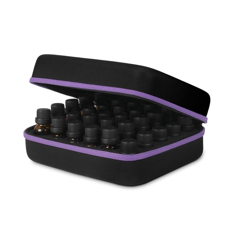 JSVER JSVER Essential Oil Storage, 30 Bottles,Essential Oil Holder Case, Essential Oil Case for 5ml, 10ml, 15ml Bottles Travel Storage Organizer Bag for doTerra, Young Living Oils, Premium, Aromatherapy 