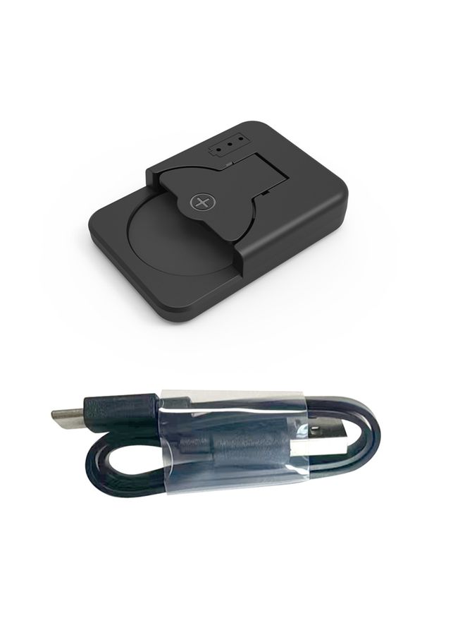 بيوينتي 4.2V LIR2032/2450 on Battery Universal Charger(Black With Cable) - Image 1