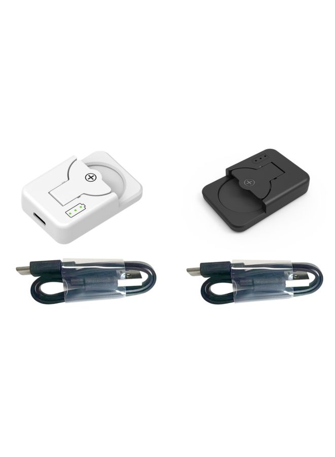 بيوينتي 4.2V LIR2032/2450 on Battery Universal Charger(Black With Cable) - Image 2