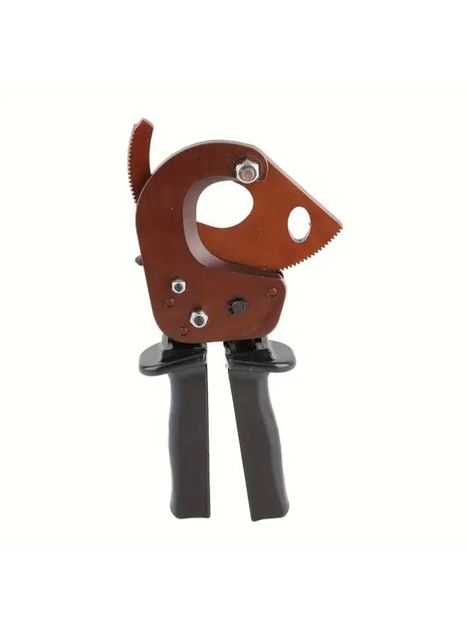 J40A Ratchet Cable Cutter 300mm² Steel Blade Heavy Duty Industrial Manual Wire Scissors - Image 2