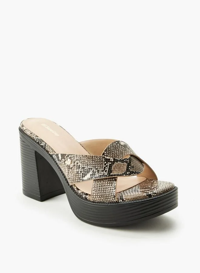 Surestep Women Block Heel Sandals