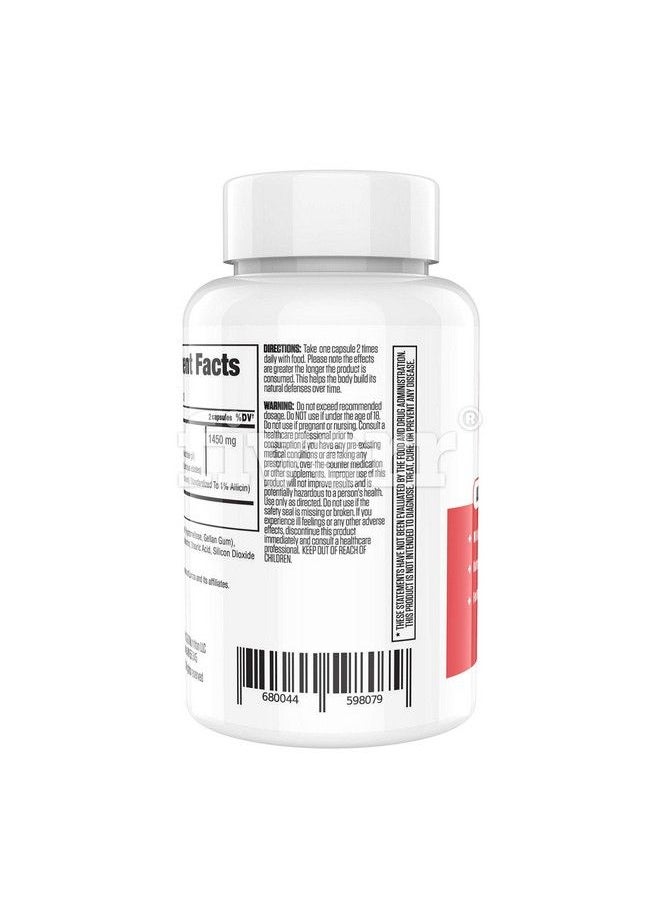 Herp Rescue - Healing Power Vanish Hpv Support Supplements Supports Healthy Immune Response 1450Mg Pure Shiitake Mushroom Extract & Red Marine Algae Supplements Immune System Booster 60 Capsules - Image 1