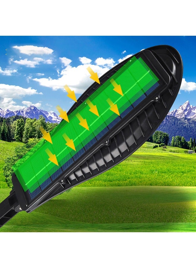 New remote control outdoor solar garden light human body sensing LED street light  - Image 3