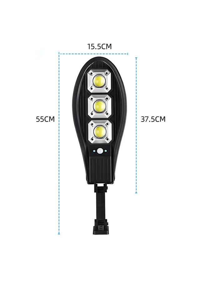 New remote control outdoor solar garden light human body sensing LED street light  - Image 4