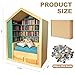 Wanheart 400 Pcs Mini BooksAnxiety BookshelfMini BookstoreShake Off Your AnxietyOffice Decor Mini BookshelfMiniature Book Library - Image 4