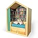 Wanheart 400 Pcs Mini BooksAnxiety BookshelfMini BookstoreShake Off Your AnxietyOffice Decor Mini BookshelfMiniature Book Library - Image 3
