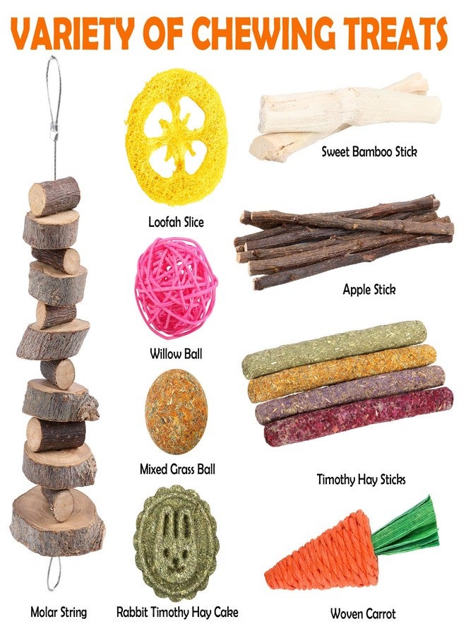 Sofier Guinea Pig Toys Tunnel Hideout Cage Accessories Chew Toys for Hamster Rabbit Ferret Rat Chinchilla Hedgehog Enrichment Playpen Boredom - Image 3
