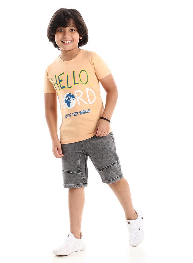 Andora " Out Of This World " Cotton T-Shirt _ Simon  - Image 1