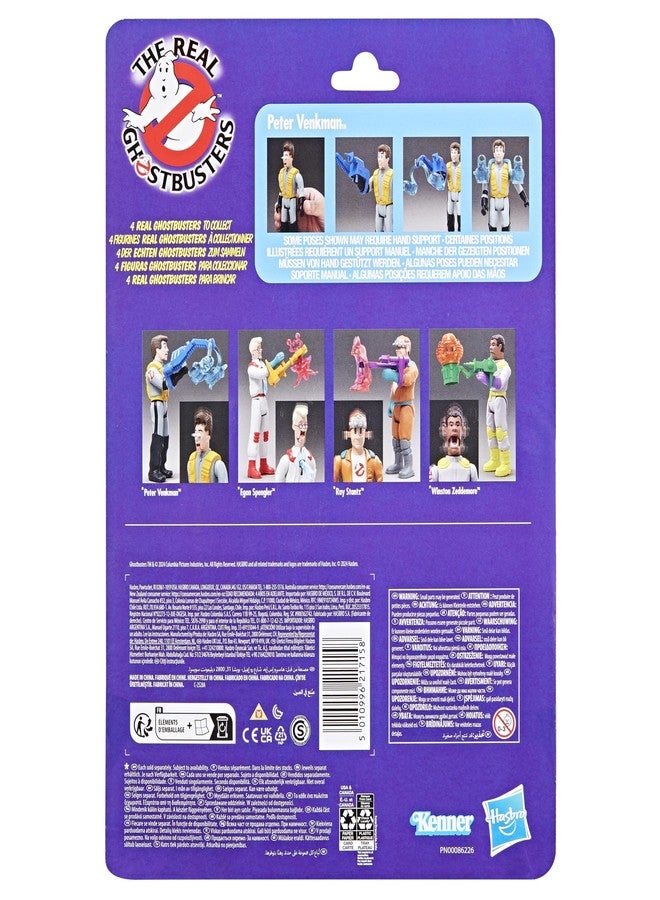 جوست باسترز صائدو الأشباح من كينر كلاسيك: بيتر فينكمان الحقيقي وثنائي الأشباح المرعب، ألعاب الأشباح، شخصيات الحركة الكلاسيكية، ألعاب للأطفال من عمر 4 سنوات فما فوق - Image 2