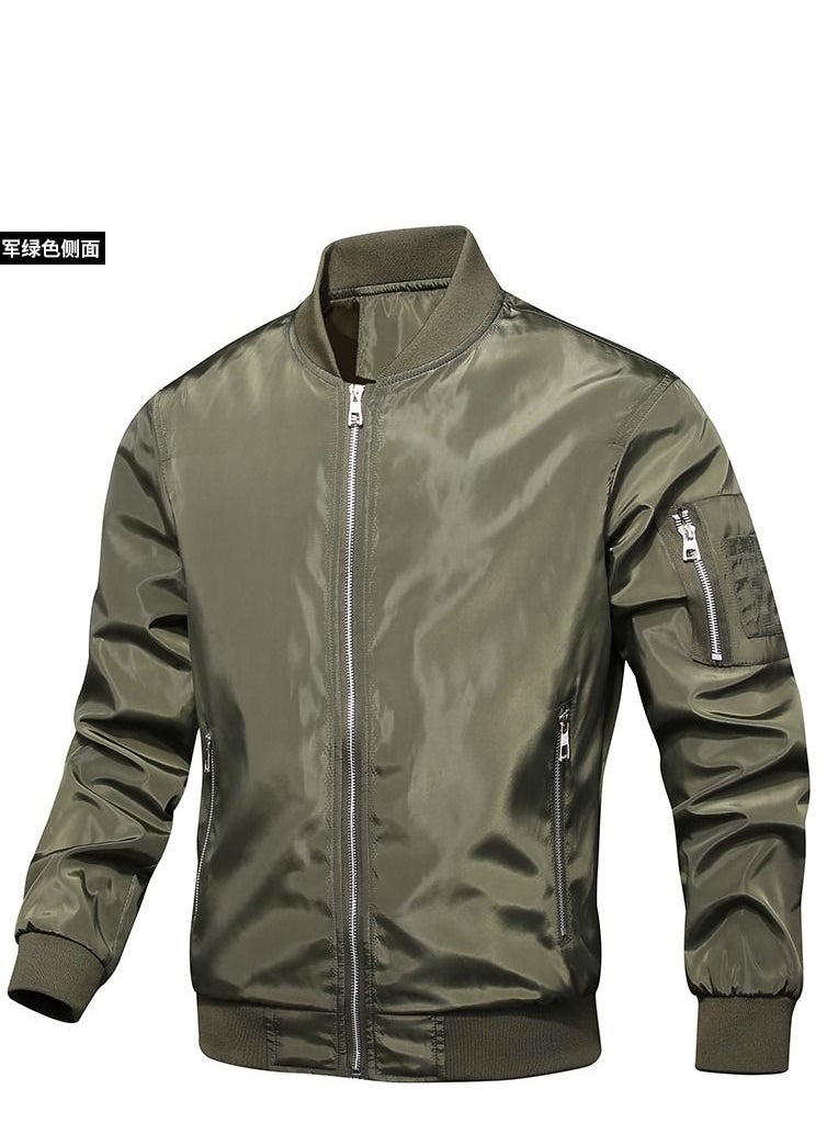 Loquat Long Sleeve Bomber Jacket  - Image 2