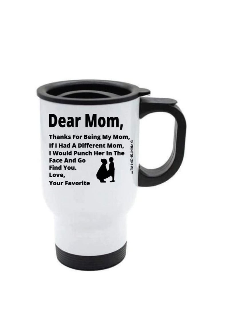 PRINTSHOP4ME Mothers day Travel mug gift for Mom Design 2 