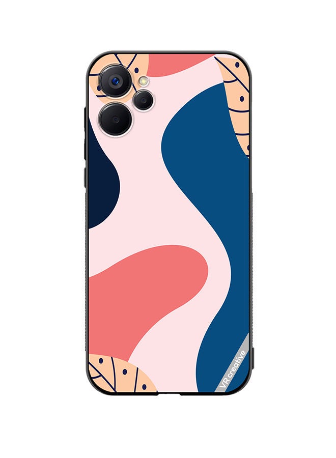 VR CREATIVE Protective Case Cover For Realme 9i 5G Abstract Modern Digital Painting Fashion Design Multicolour - Image 1