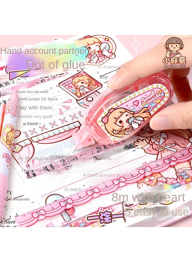 Small Potato Hand Account Suit Gift Box New Notebook Book High Color Value Children's Girl Hand Account Book Deluxe Version Full  - Image 5