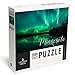 Lantern Press Minnesota Northern Lights Over Lake 1000 Piece Jigsaw Puzzle for Adults Made in USA with Reference Poster - Image 2