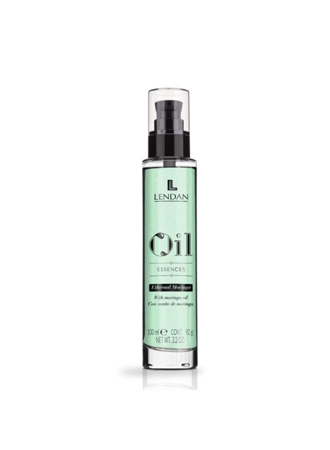 LENDAN - Hair Oil with Moringa Oil - Oil Essences Ethernal Moringa - 100 ml - Hair Serum - Hair Rejuvenator - Hydrates, Nourishes, and Strengthens Hair - Image 1