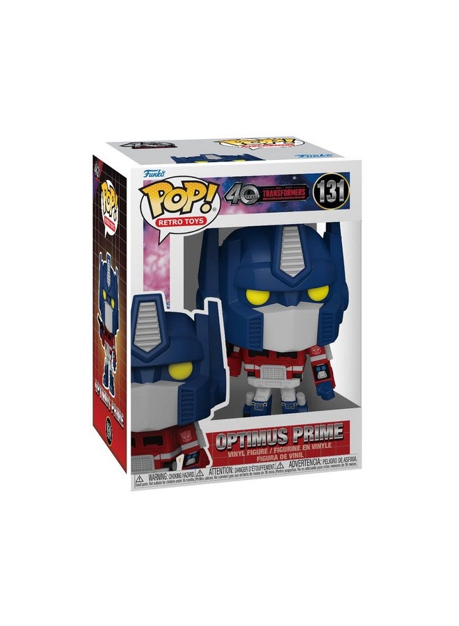 Funko Pop Retro Toys: Transformers: Generation 1-40th Anniversary, Optimus Prime - Collectable Vinyl Figure - Gift Idea - Official Merchandise - Toys for Kids & Adults - Action/Adventure Fans - Image 1