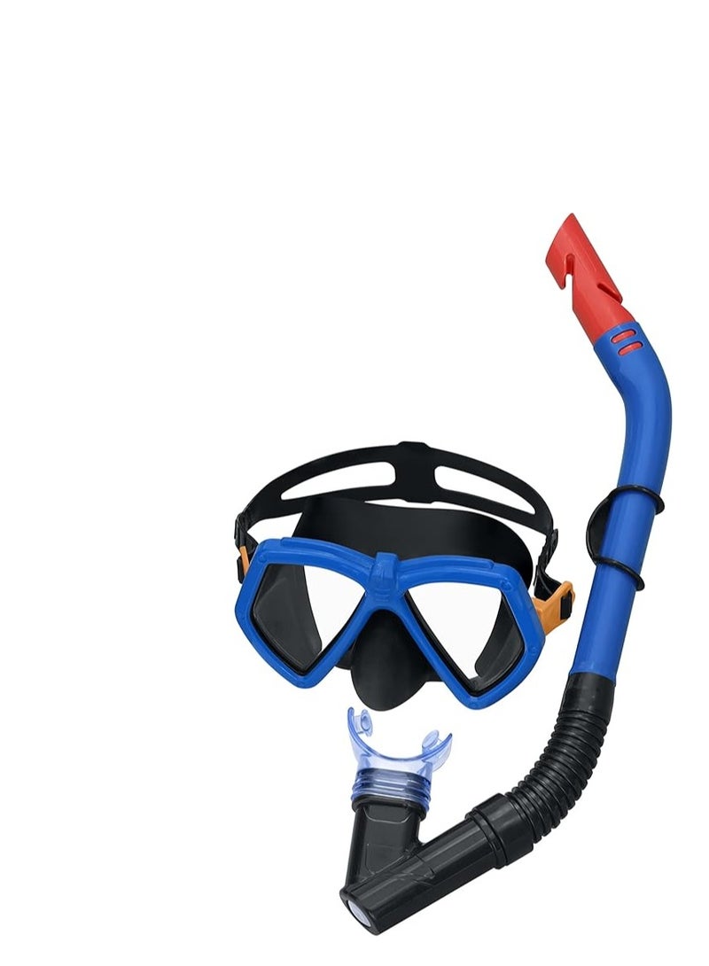 Bestway Multi-Color Diving Set – Comfortable Snorkel and Mask Combo for Kids and Adults, Perfect for Swimming and Underwater Exploration - Image 1