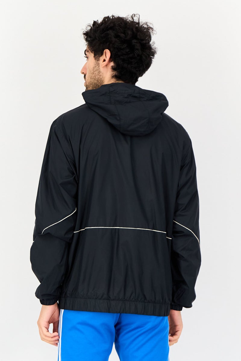 Nike جاكيت تدريب بأكمام طويلة للرجال، أسود - Image 4